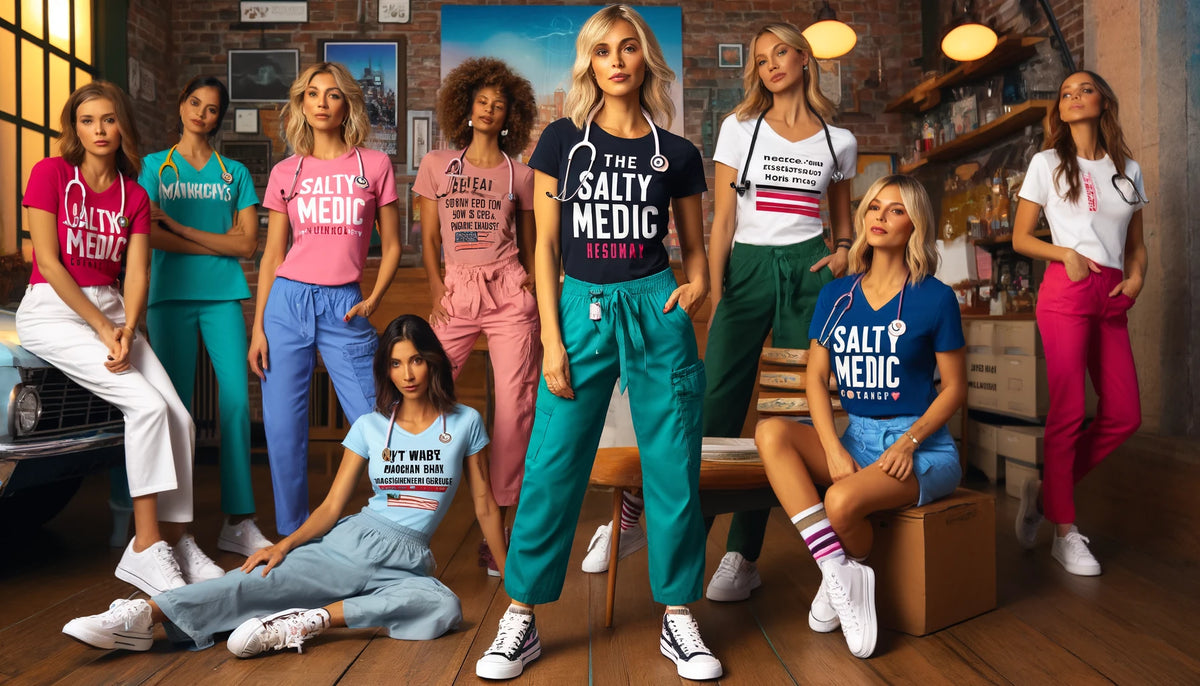 Women's Salty Medic T-Shirts