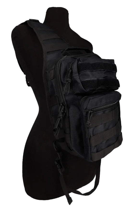 Tactical Utility Heavy Duty Shoulder Sling Bag – MOLLE Ready