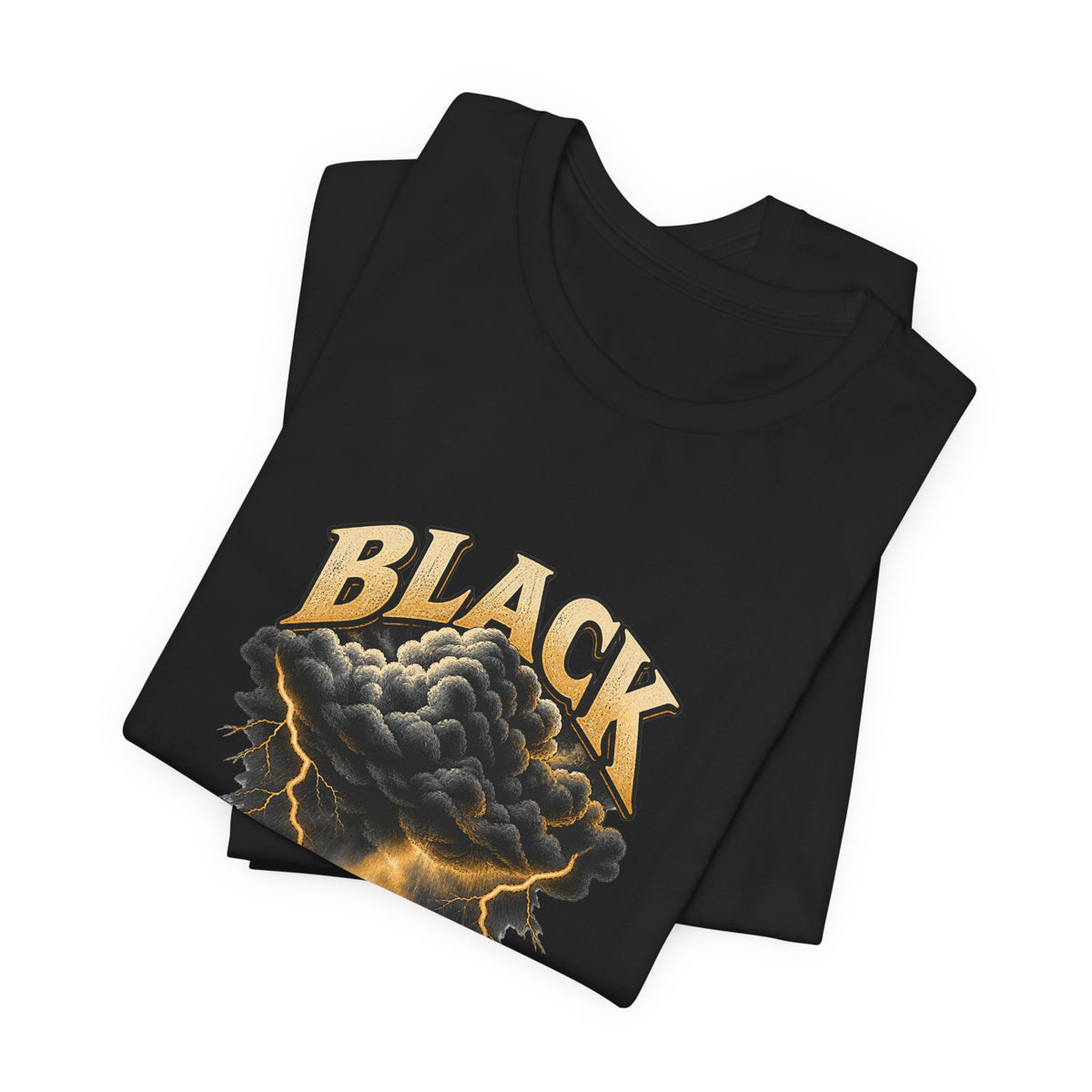 Black Cloud — Storm Watch Graphic T-Shirt