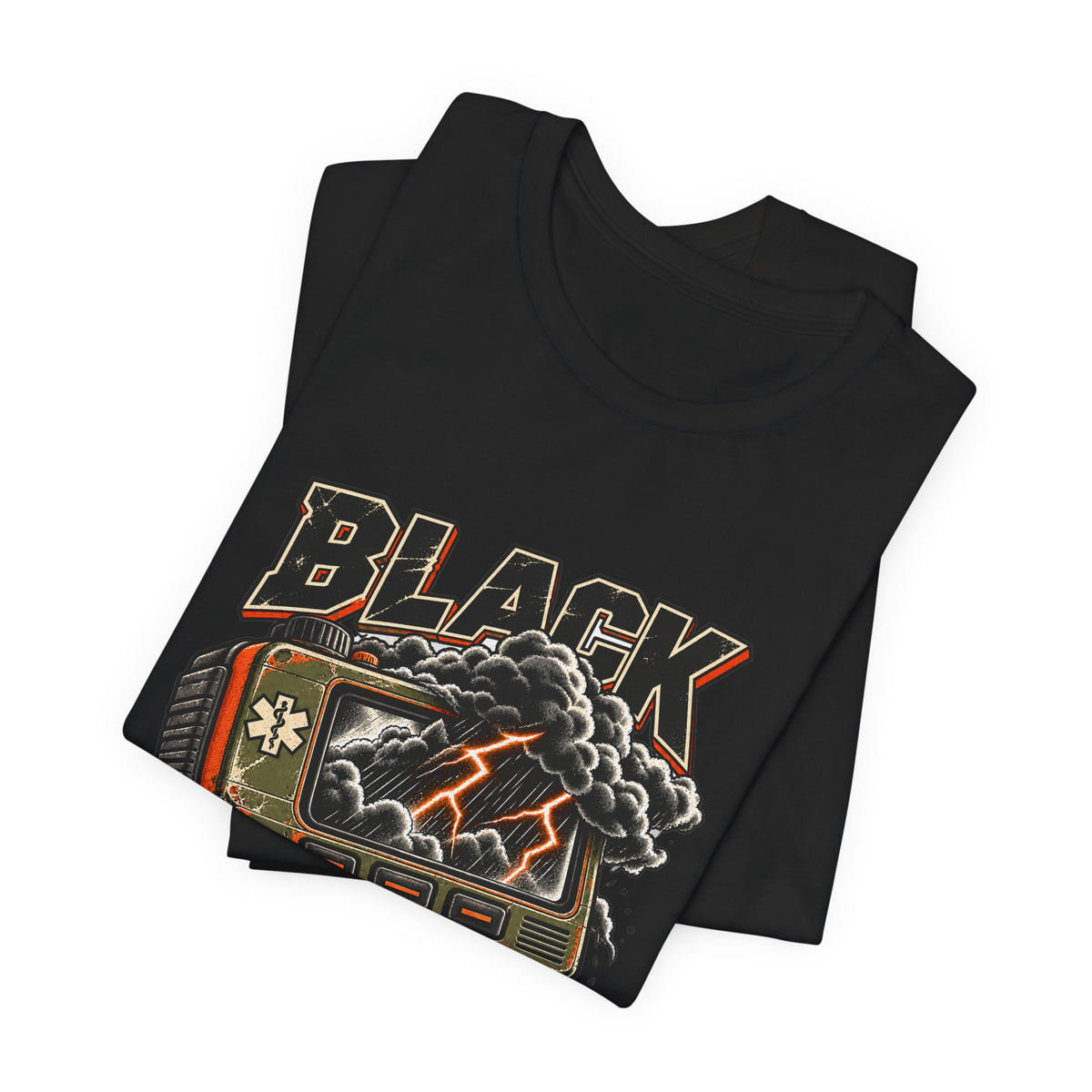 Black Cloud — Pocket Forecast Graphic T-Shirt