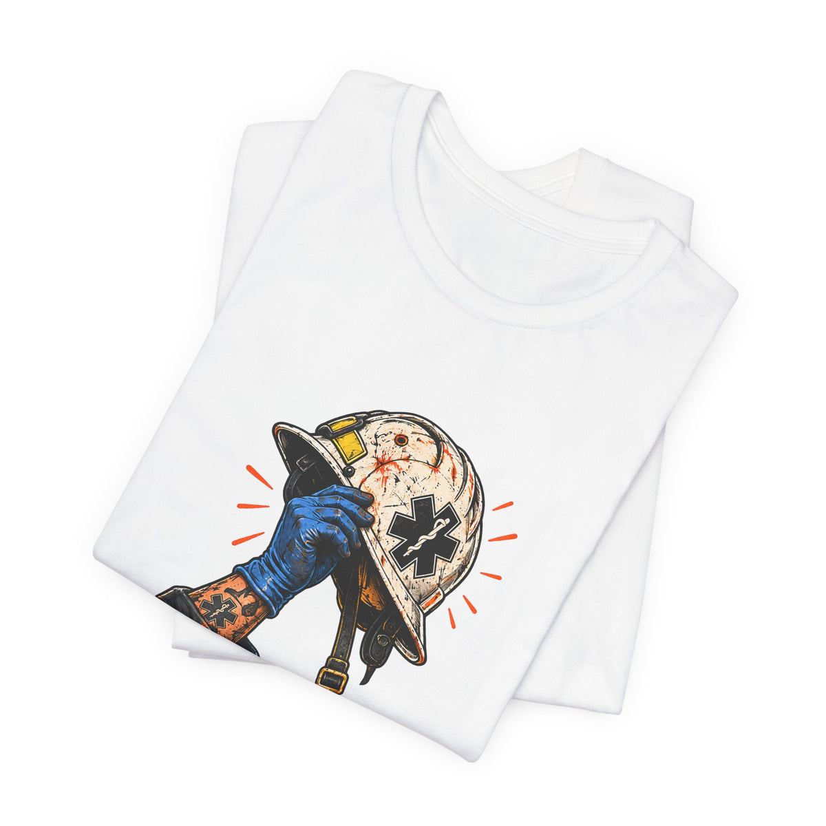 When Today's Safety Meeting Is About What You Did Yesterday — Helmet in Hand Graphic T-Shirt