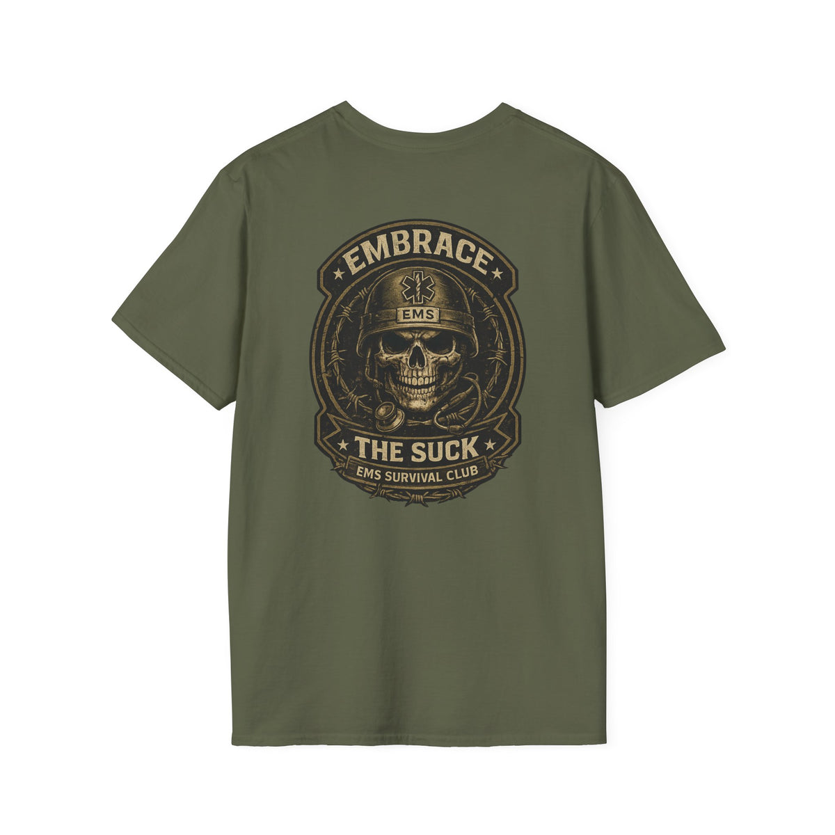 Embrace The Suck EMS Survival Club Shirt | First Responder Graphic Tee