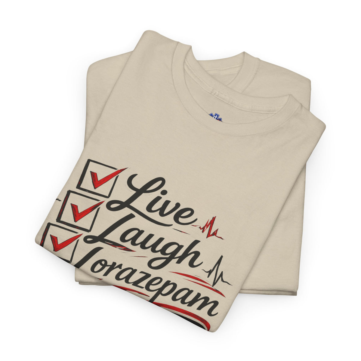 Live Laugh Lorazepam Dark Edition Shirt – Nurse & EMS Gothic Graphic Tee | Salty Medic