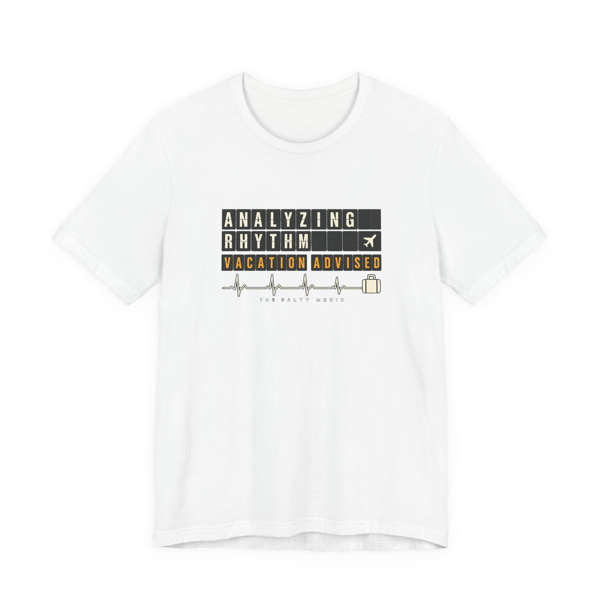 Analyzing Rhythm Vacation Advised — Departure Rhythm Graphic T-Shirt