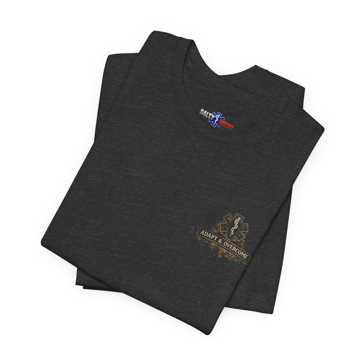 Coffee, Chaos & Copious Vomitus EMS T-Shirt | Dark Humor First Responder Tee