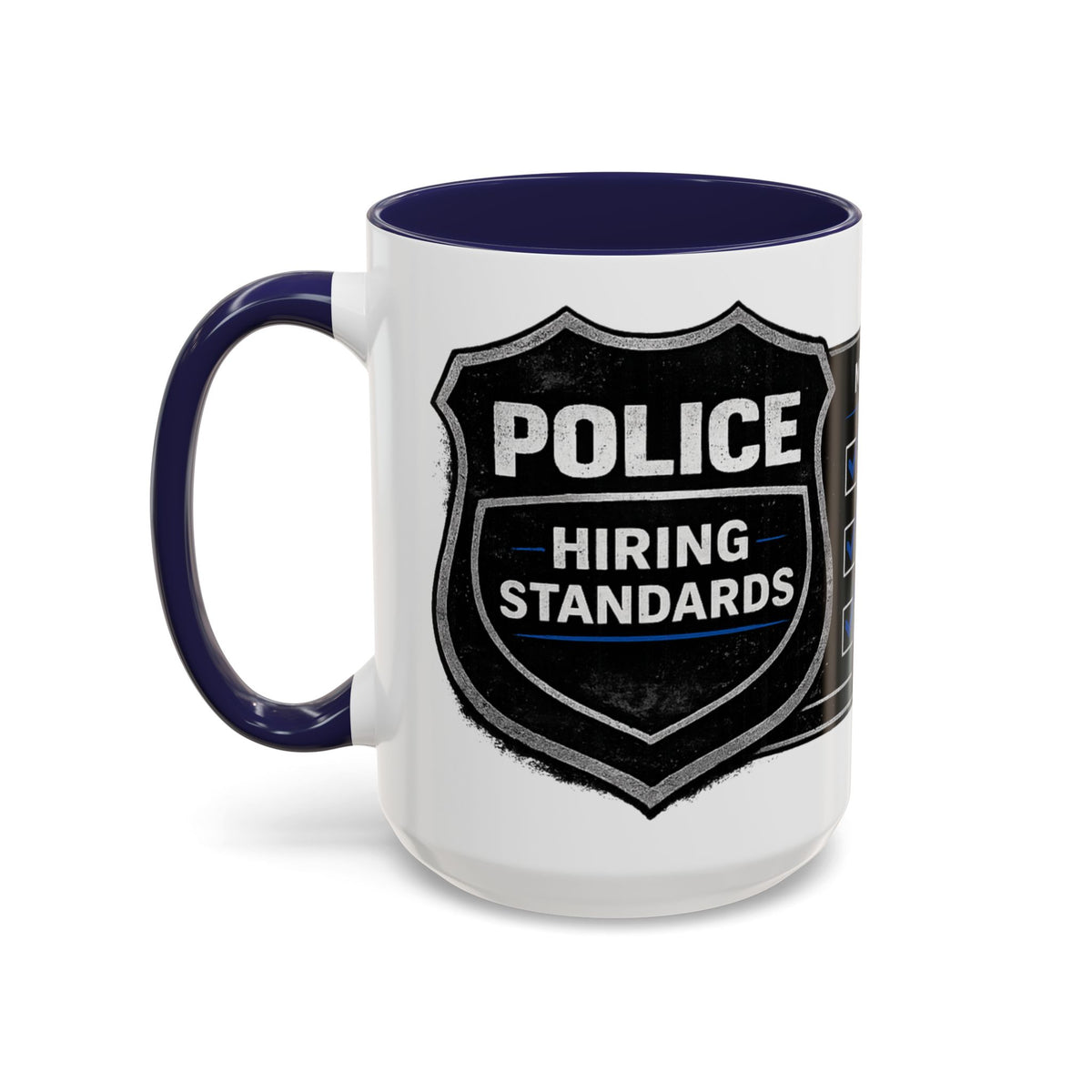 Police Patrol Coffee Mug – Funny Law Enforcement Gift | “Minimum Requirements: Fog a Mirror, Welcome to Patrol”