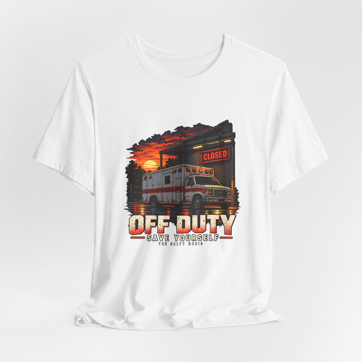 Off Duty Save Yourself — Bay Closed Graphic T-Shirt
