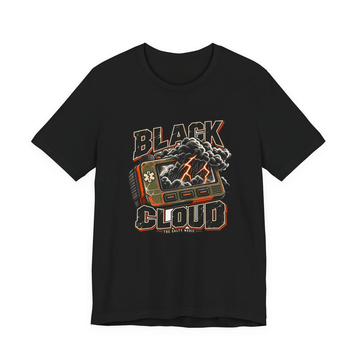 Black Cloud — Pocket Forecast Graphic T-Shirt