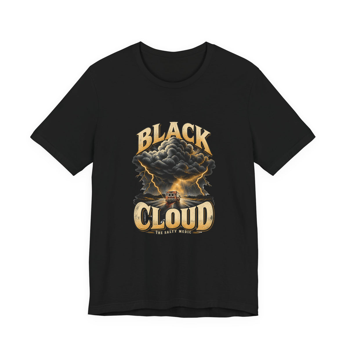 Black Cloud — Storm Watch Graphic T-Shirt