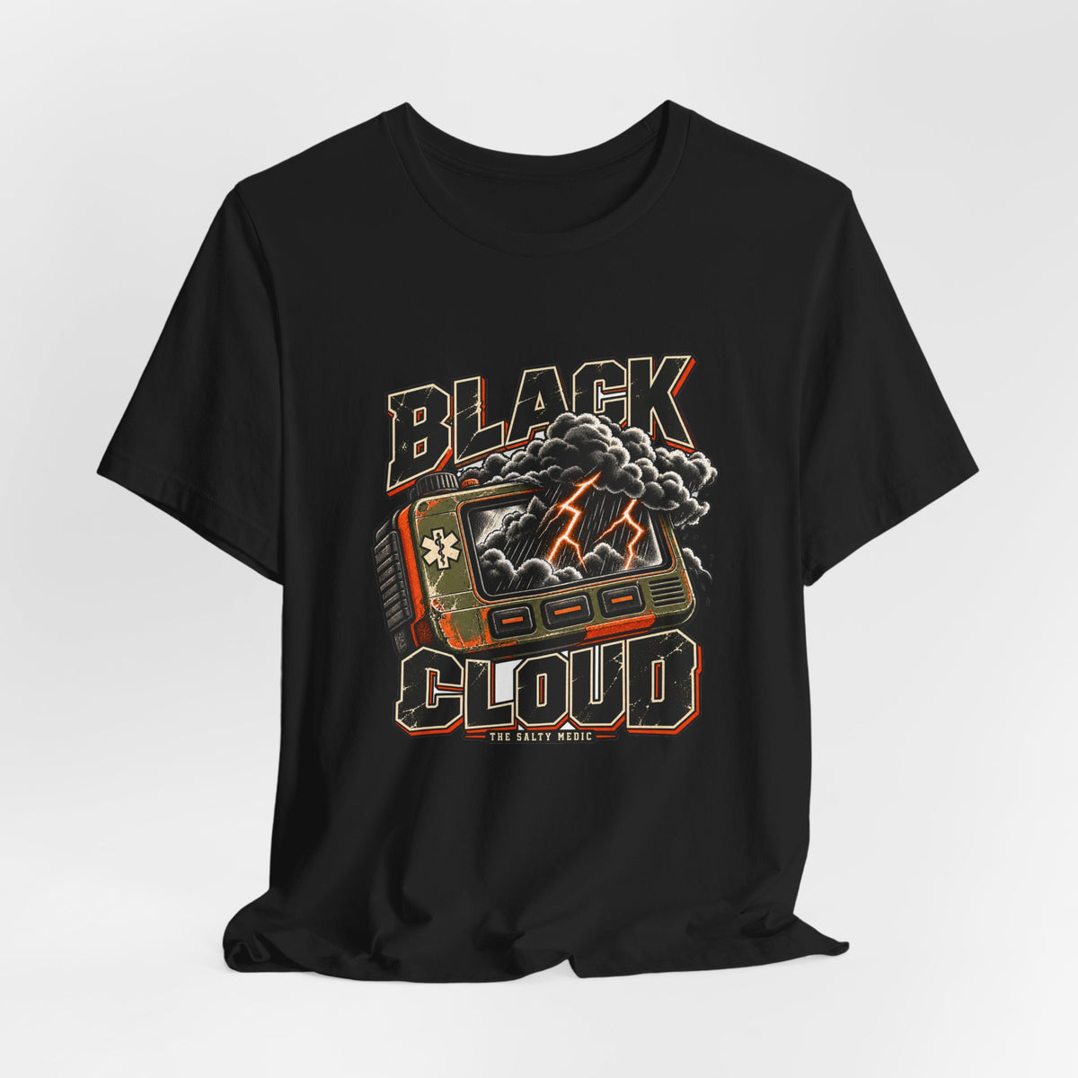 Black Cloud — Pocket Forecast Graphic T-Shirt