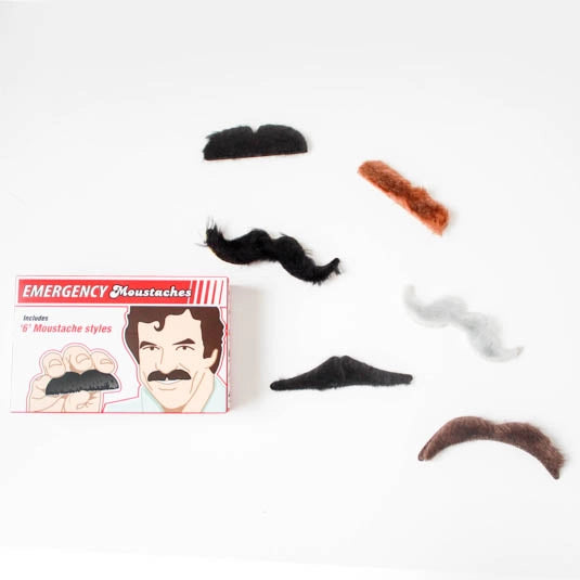 Emergency Moustaches – Firefighter Disguise Kit with Zero Regrets
