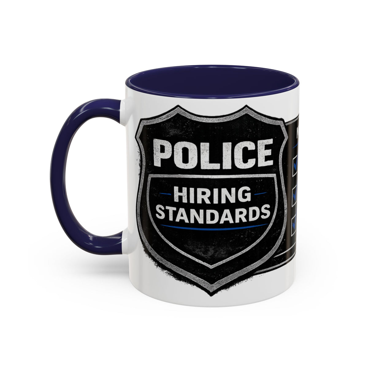 Police Patrol Coffee Mug – Funny Law Enforcement Gift | “Minimum Requirements: Fog a Mirror, Welcome to Patrol”