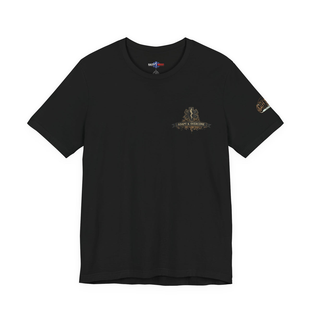 Coffee, Chaos & Copious Vomitus EMS T-Shirt | Dark Humor First Responder Tee