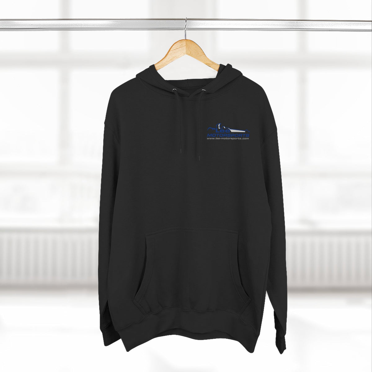 Drag Racing Hoodie — Three-Panel Fleece with Truck & Top Fuel Design
