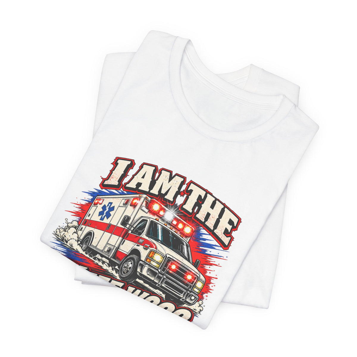 I Am The Weee Wooo Driver — Siren Service Graphic T-Shirt