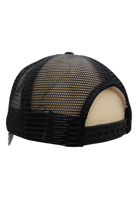 Digital Camo Ripstop Trucker Hat – Mesh Back American Flag