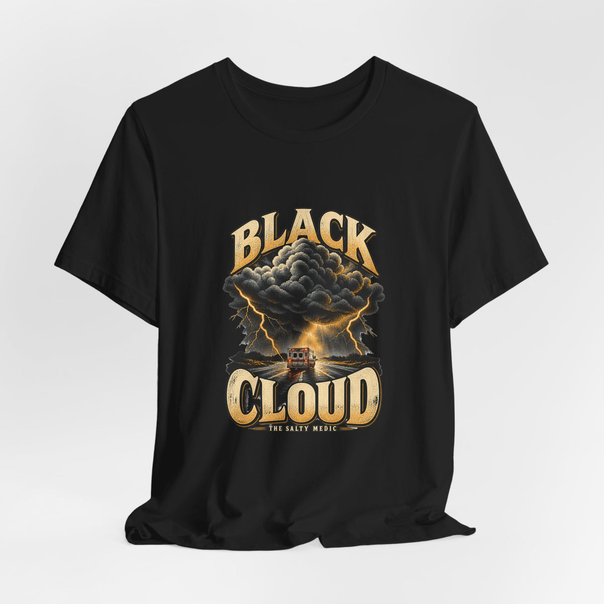 Black Cloud — Storm Watch Graphic T-Shirt