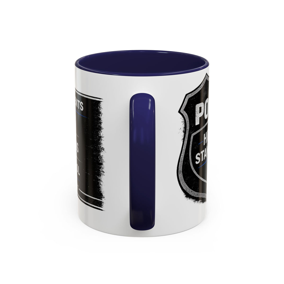 Police Patrol Coffee Mug – Funny Law Enforcement Gift | “Minimum Requirements: Fog a Mirror, Welcome to Patrol”