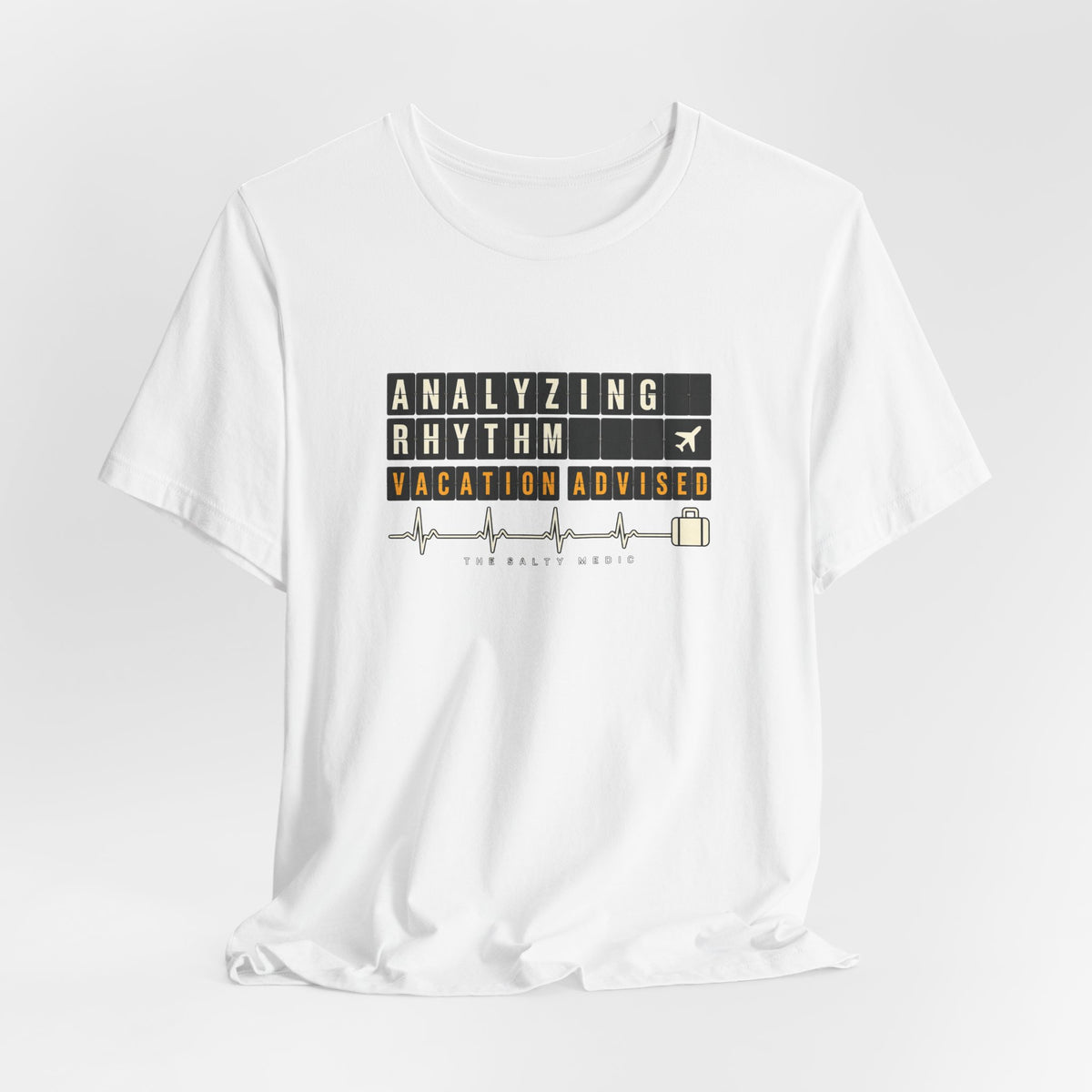 Analyzing Rhythm Vacation Advised — Departure Rhythm Graphic T-Shirt