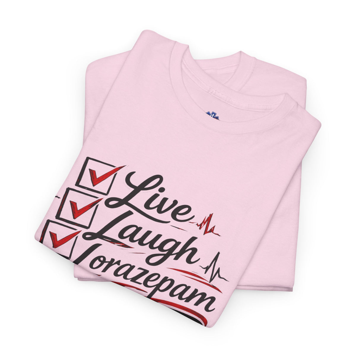 Live Laugh Lorazepam Dark Edition Shirt – Nurse & EMS Gothic Graphic Tee | Salty Medic