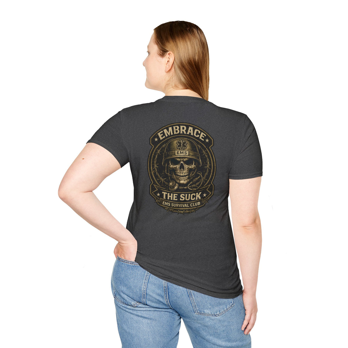 Embrace The Suck EMS Survival Club Shirt | First Responder Graphic Tee
