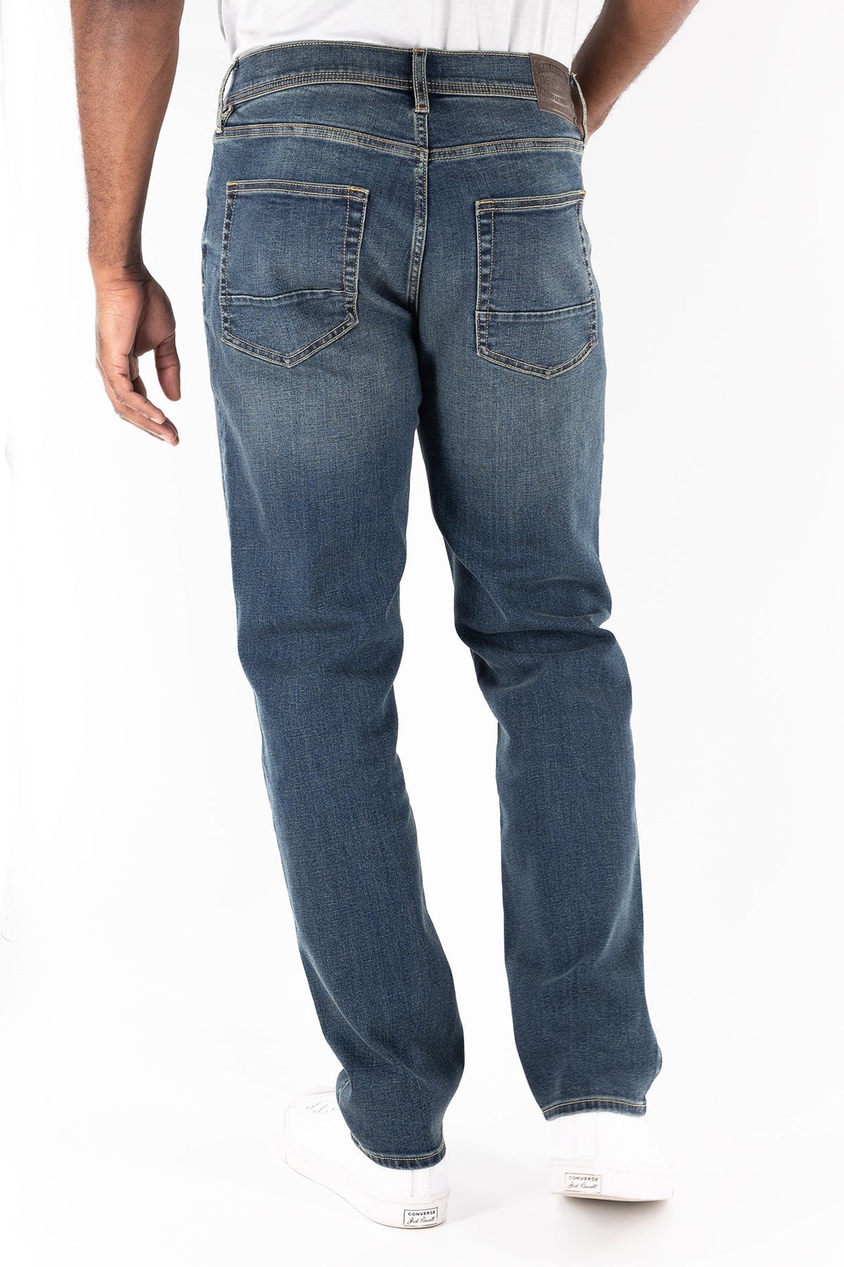 DEVIL-DOG® Athletic Fit Stretch Jeans – Burke Vintage Indigo