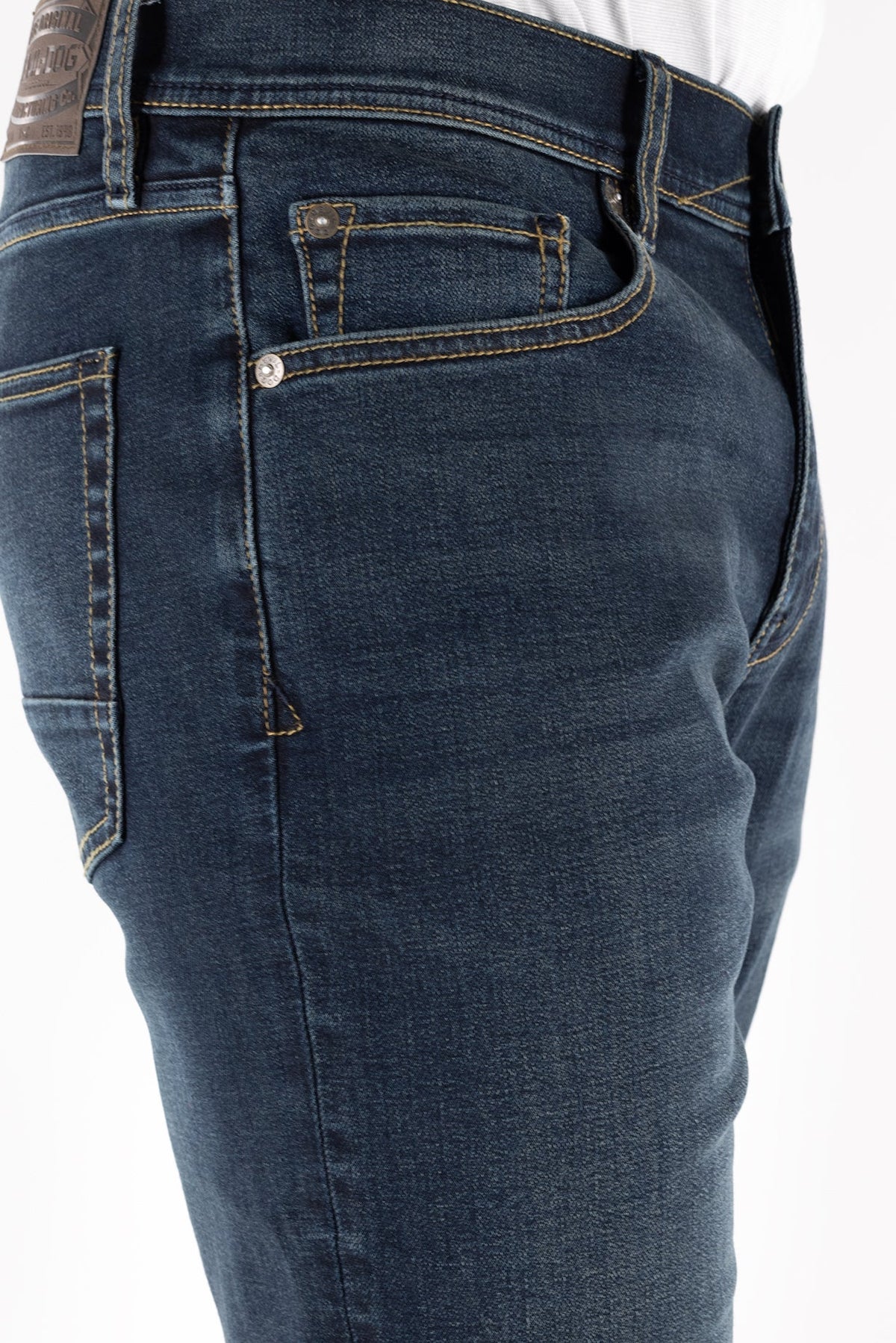DEVIL-DOG® Athletic Fit Stretch Jeans – Durham Dark Indigo