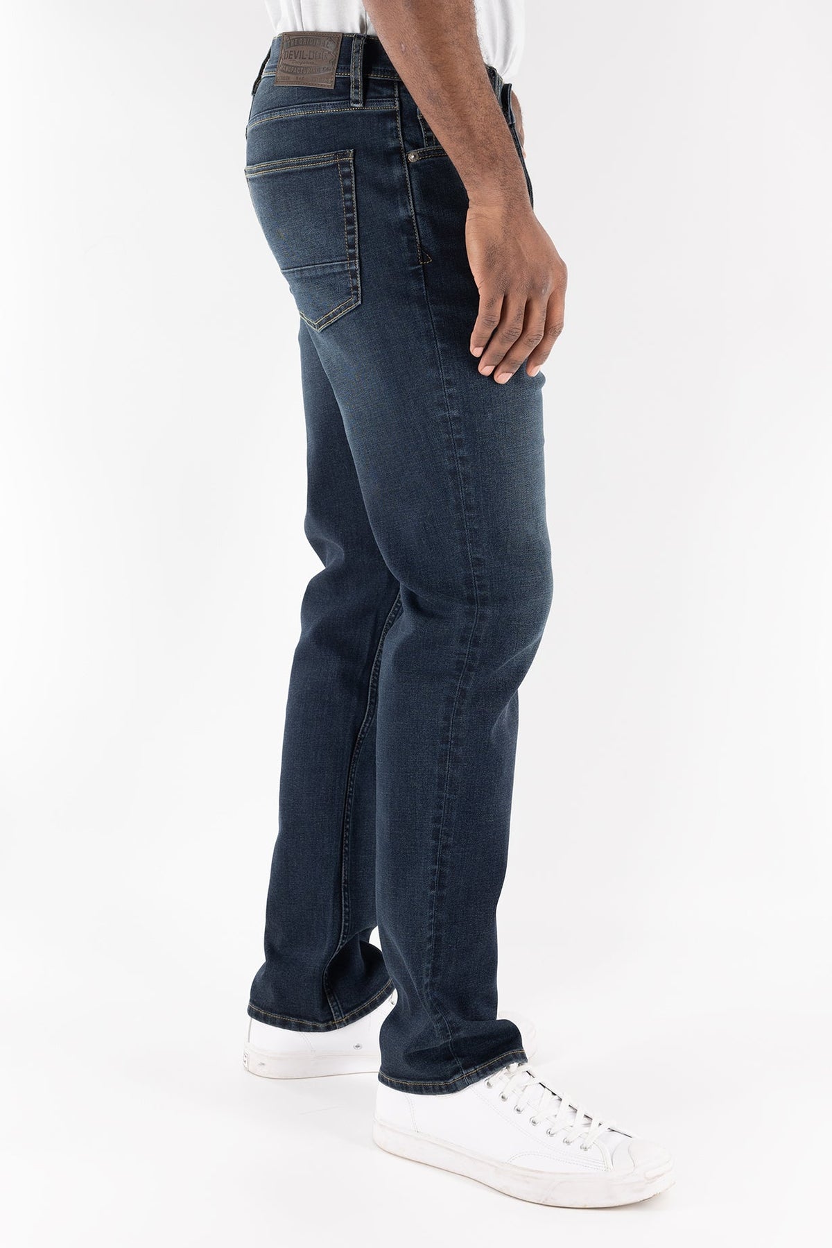 DEVIL-DOG® Athletic Fit Stretch Jeans – Durham Dark Indigo