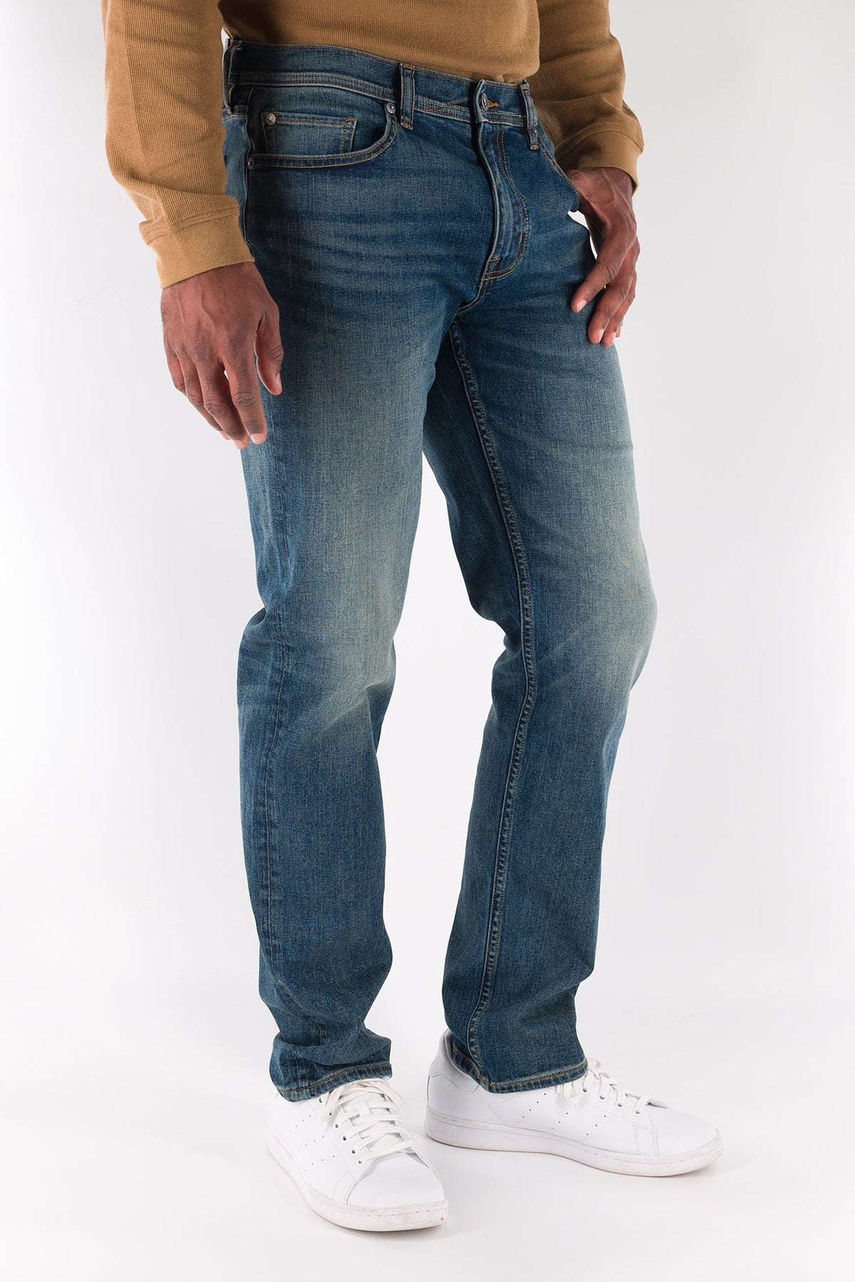 DEVIL-DOG® Athletic Fit Stretch Jeans – Highpoint Med/Dark Vintage