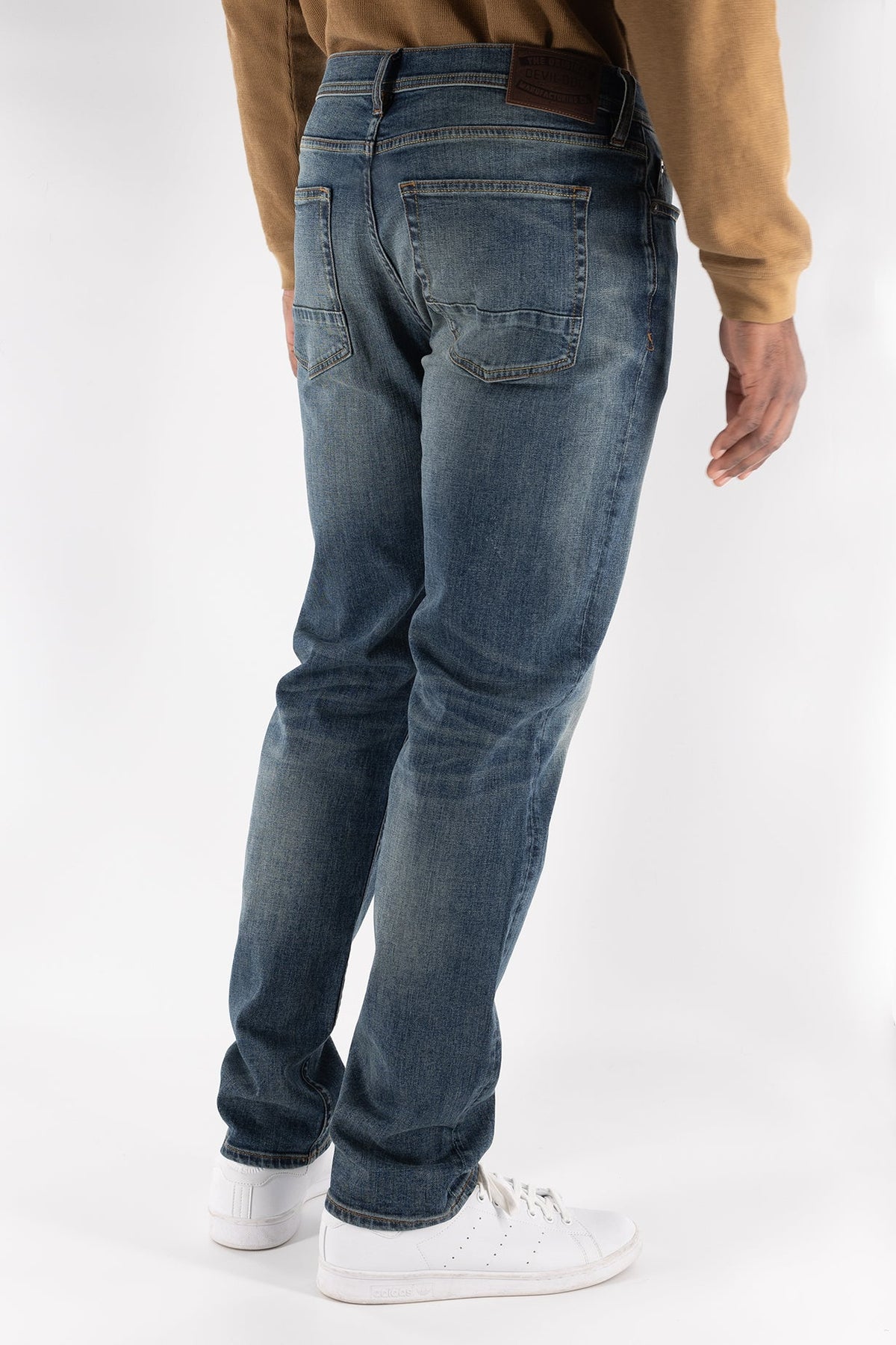 DEVIL-DOG® Athletic Fit Stretch Jeans – Highpoint Med/Dark Vintage