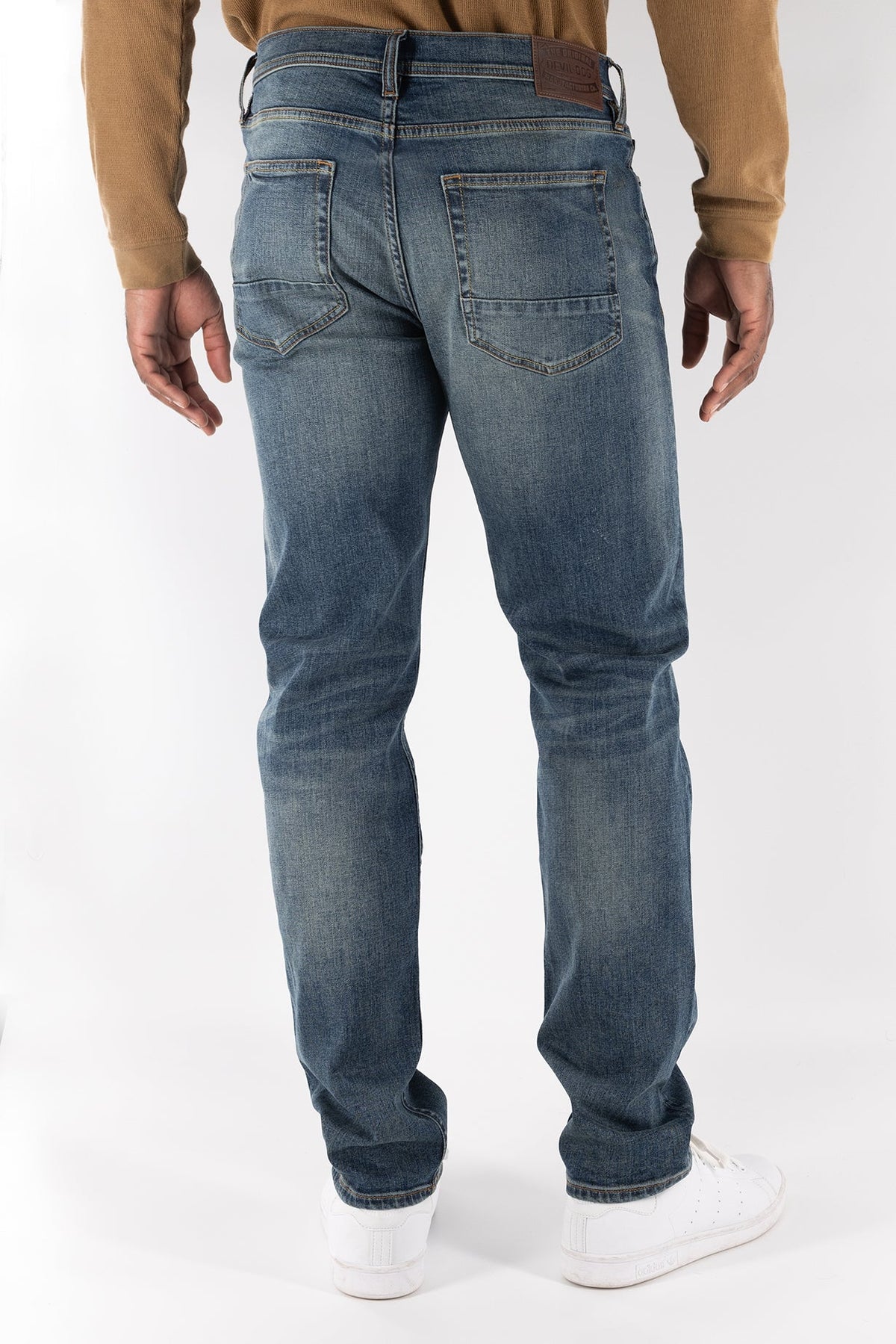 DEVIL-DOG® Athletic Fit Stretch Jeans – Highpoint Med/Dark Vintage