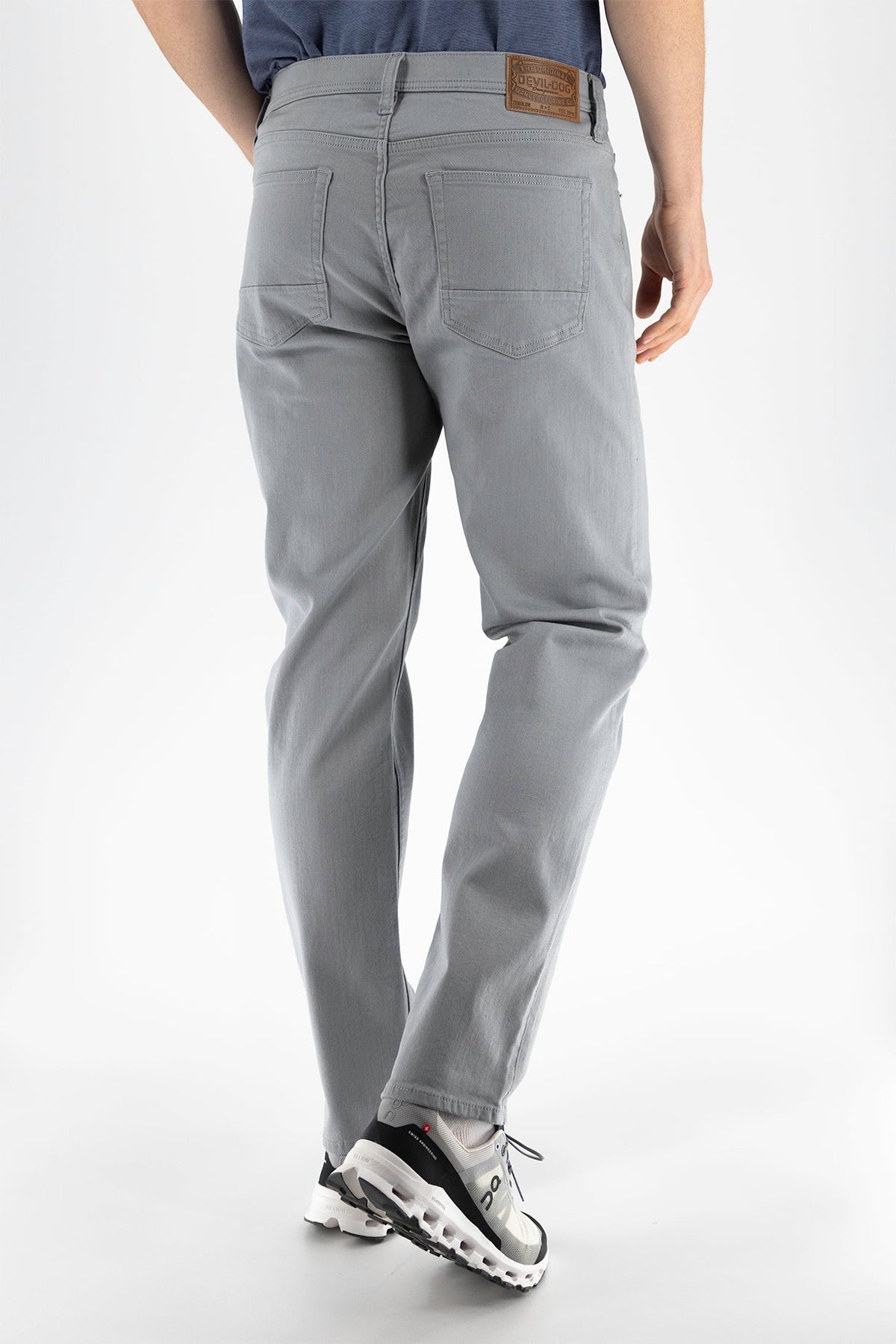 DEVIL-DOG® Athletic Fit Stretch Jeans – Metal