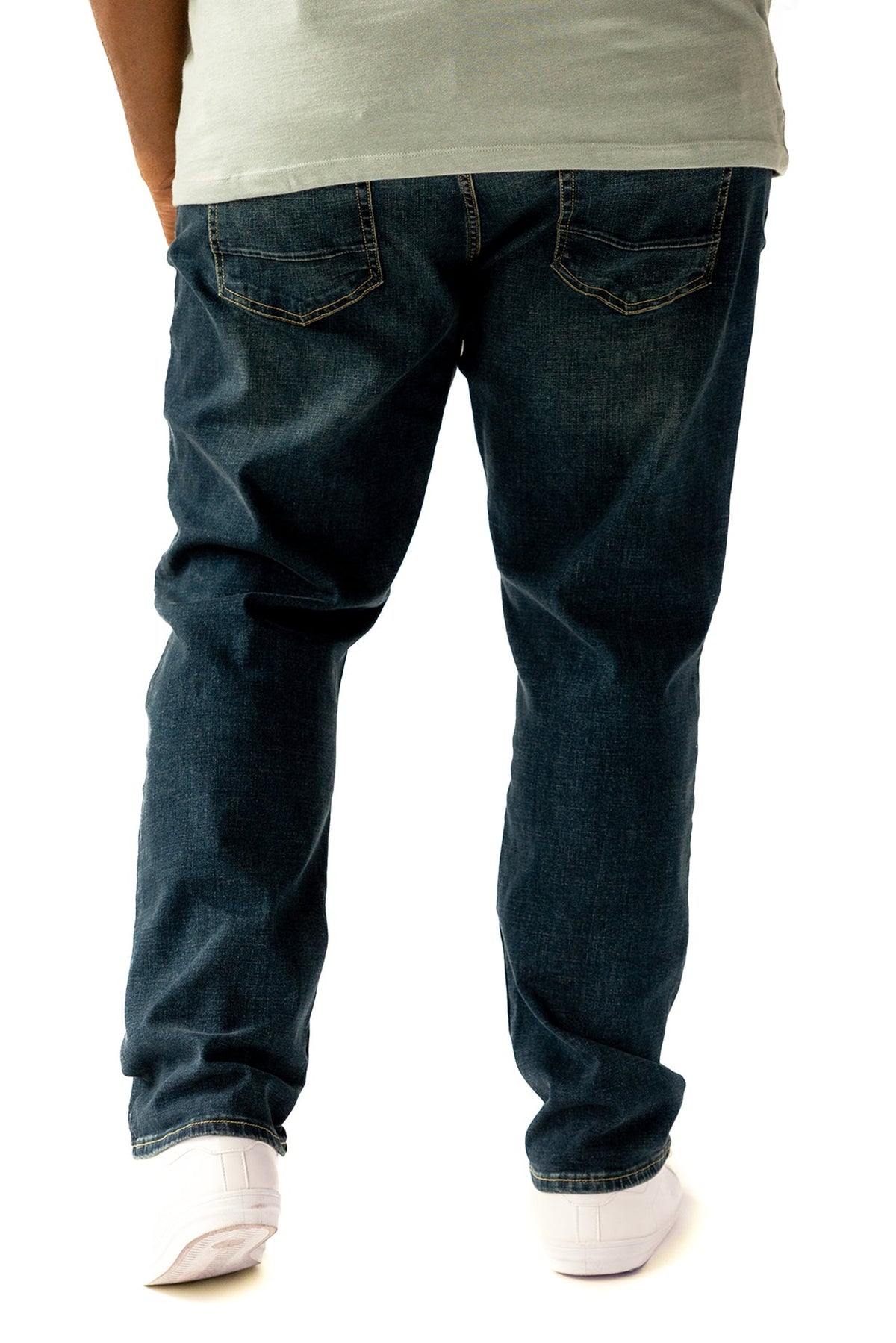 DEVIL-DOG® Athletic Fit Stretch Jeans Big & Tall – Lansing Super Dark