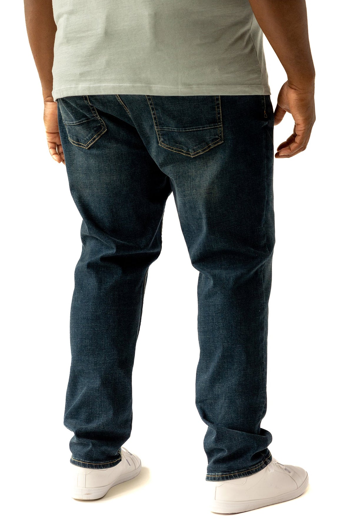 DEVIL-DOG® Athletic Fit Stretch Jeans Big & Tall – Lansing Super Dark