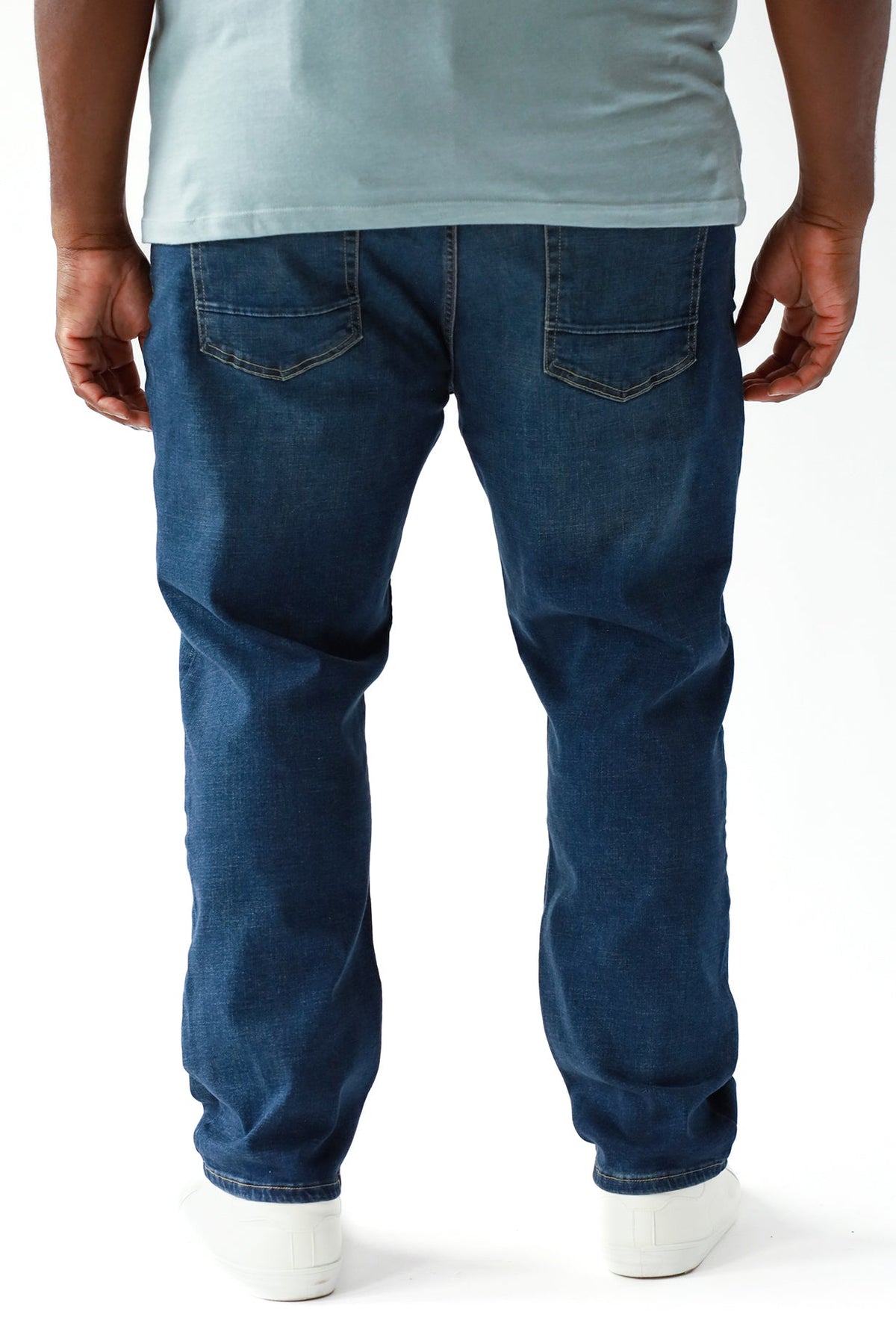 DEVIL-DOG® Athletic Fit Stretch Jeans Big & Tall – Burke Vintage Indigo