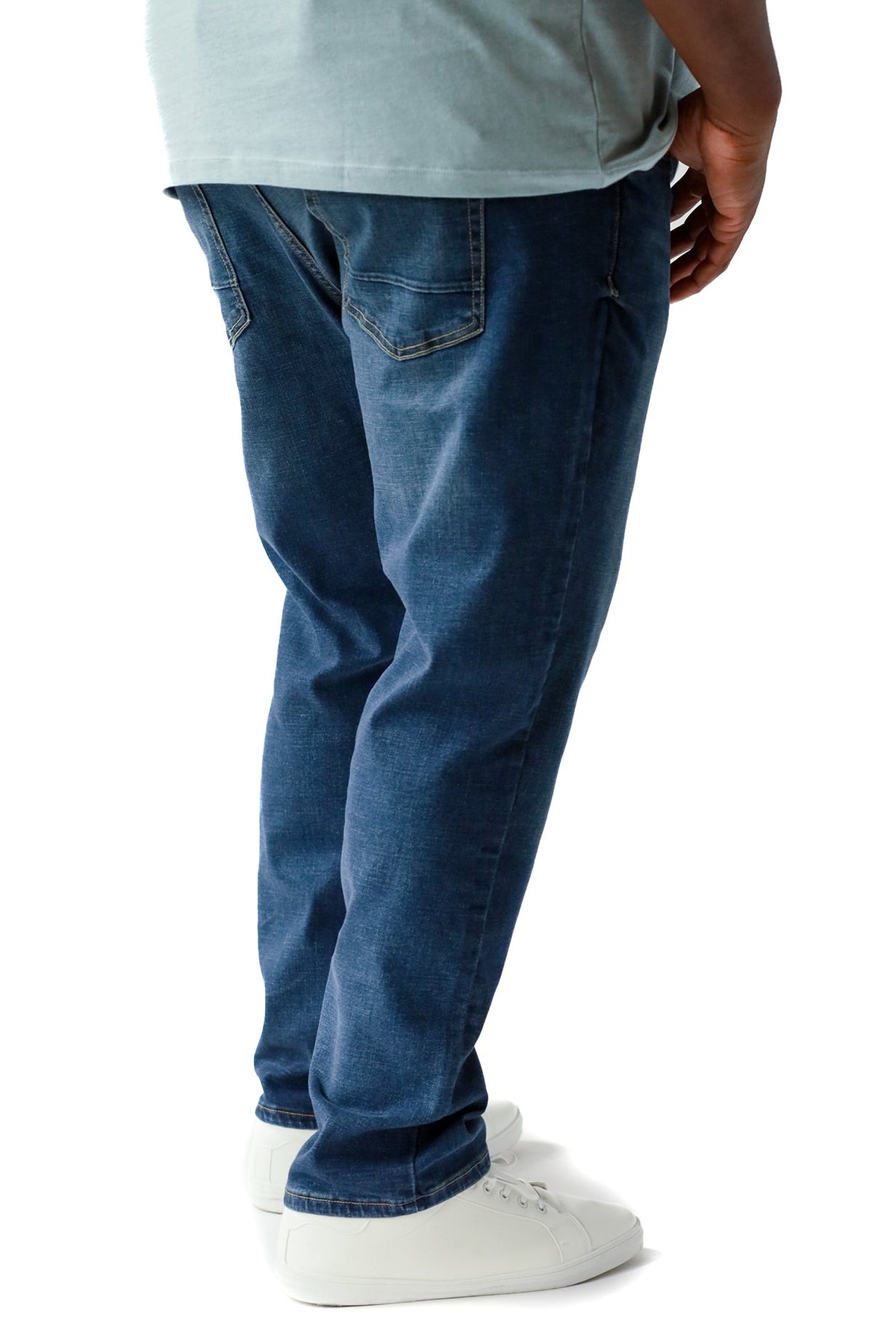 DEVIL-DOG® Athletic Fit Stretch Jeans Big & Tall – Burke Vintage Indigo