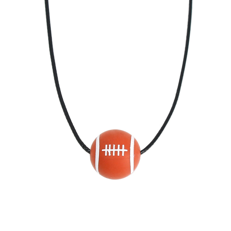Football Sports-Ball Cord Necklaces — Team Packs — supplier-provided product image