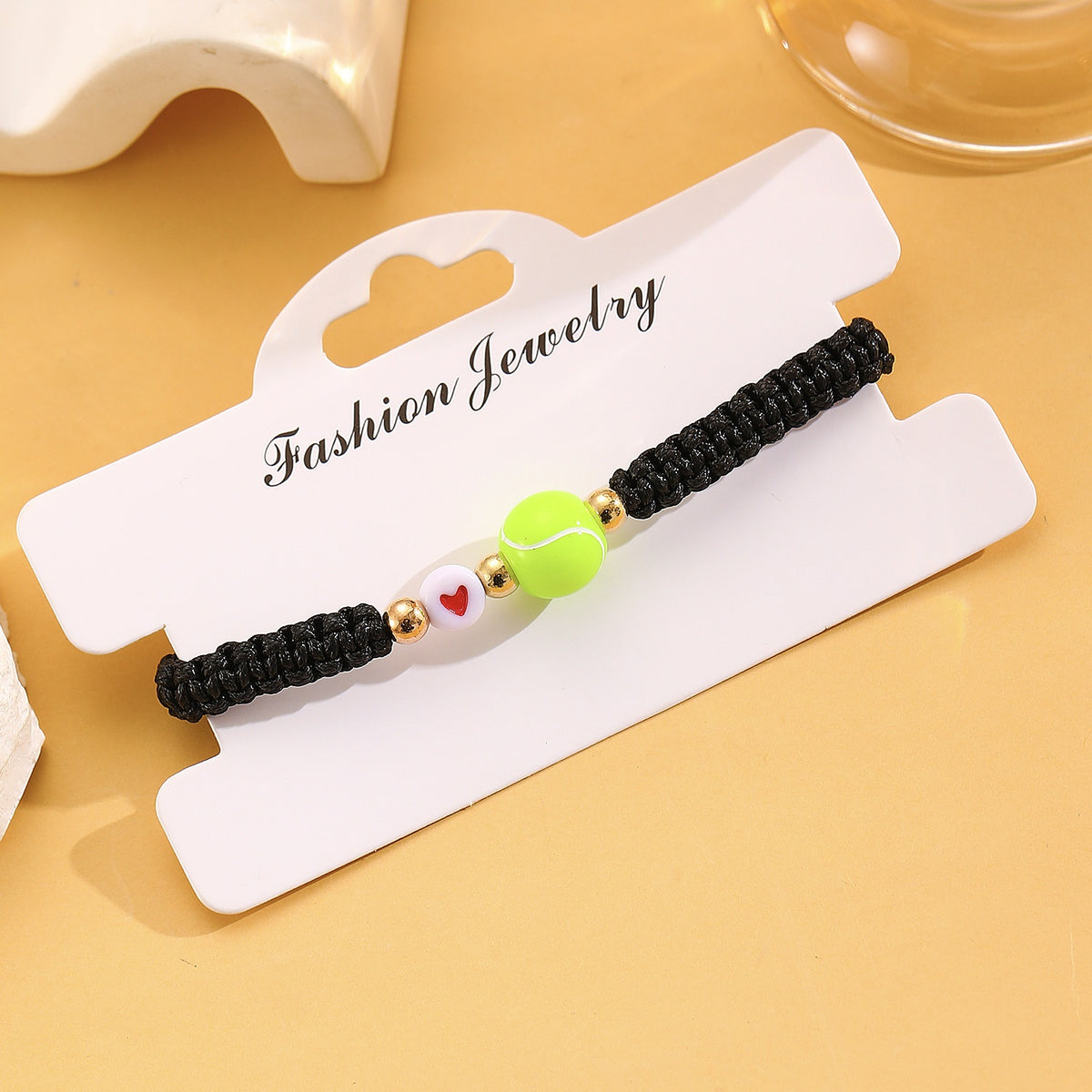 Tennis Adjustable Sports-Ball Bracelets — Team Packs — supplier-provided product image