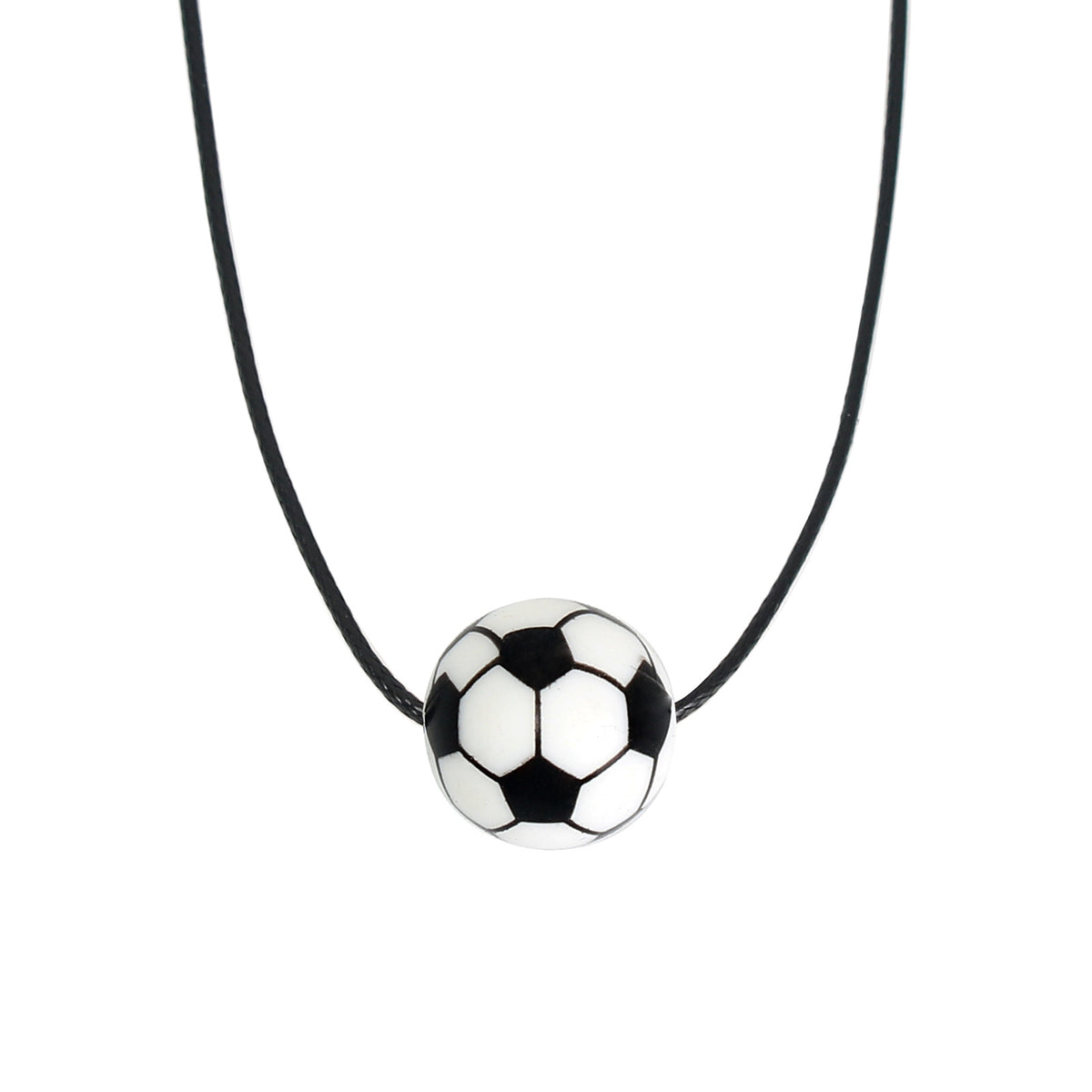 Soccer Sports-Ball Cord Necklaces — Team Packs — supplier-provided product image