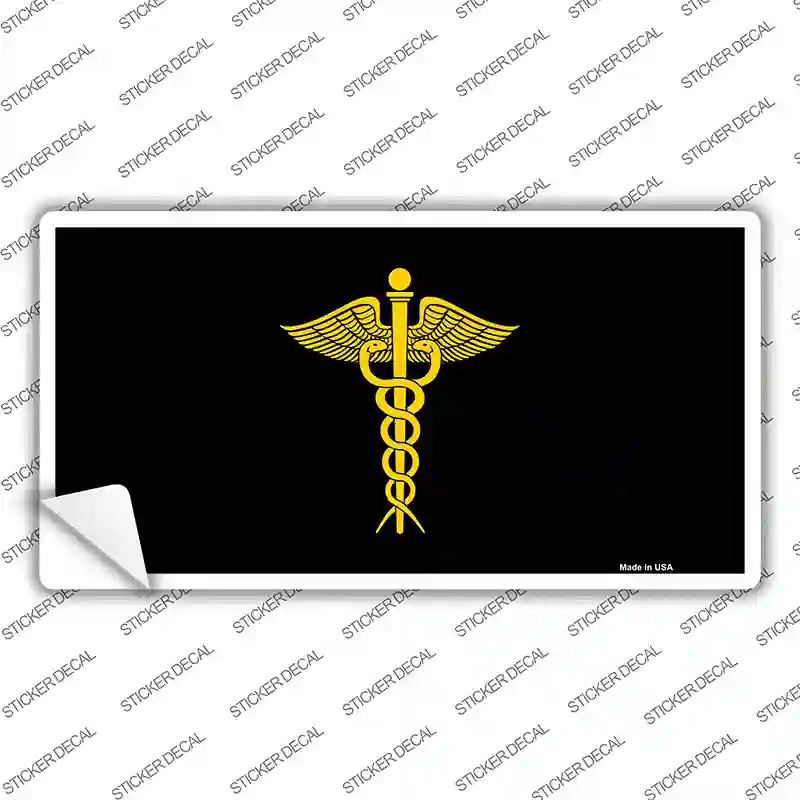 Caduceus Novelty Sticker Decal