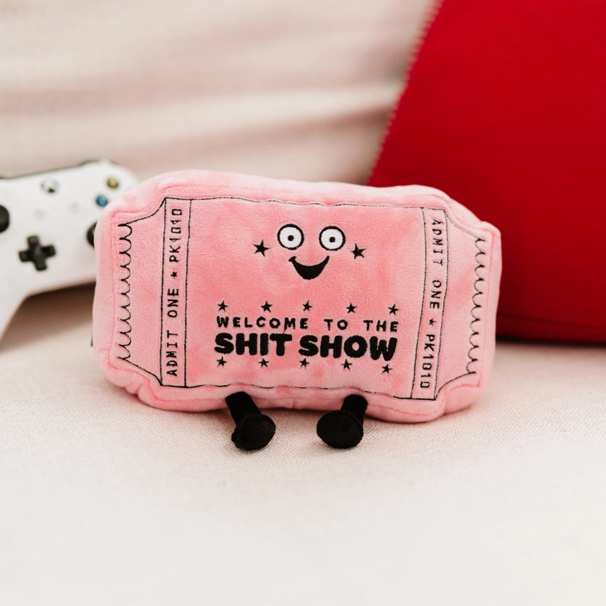 Welcome to the Sh*t Show Punchkin Plush – Funny Stress & Humor Plushie