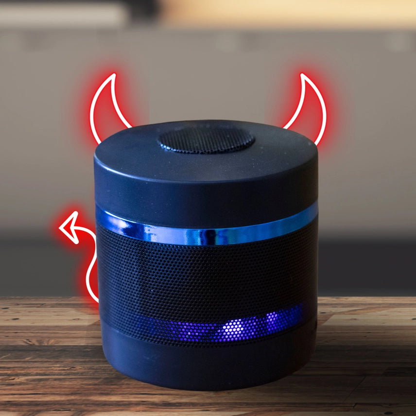 Bad Alexus novelty personal assistant used as a gag gift in an EMS station or firehouse setting