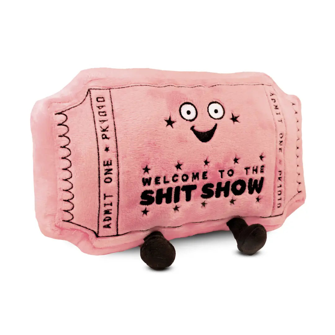 Welcome to the Sh*t Show Punchkin Plush – Funny Stress & Humor Plushie