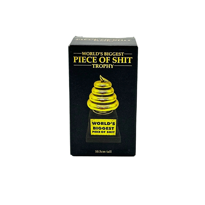 World’s Biggest Piece of Sh*t Trophy – Funny Gag Gift & Desk Award
