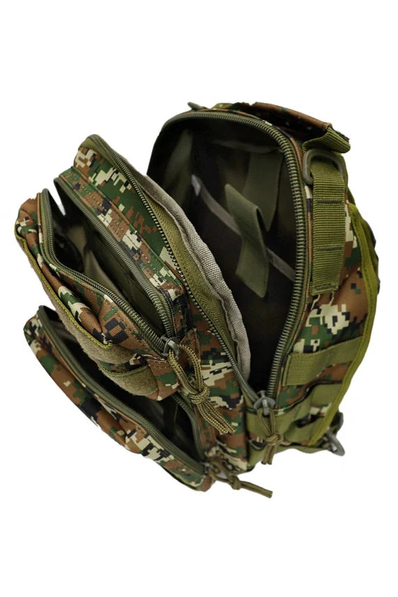 Tactical Utility Heavy Duty Shoulder Sling Bag – MOLLE Ready