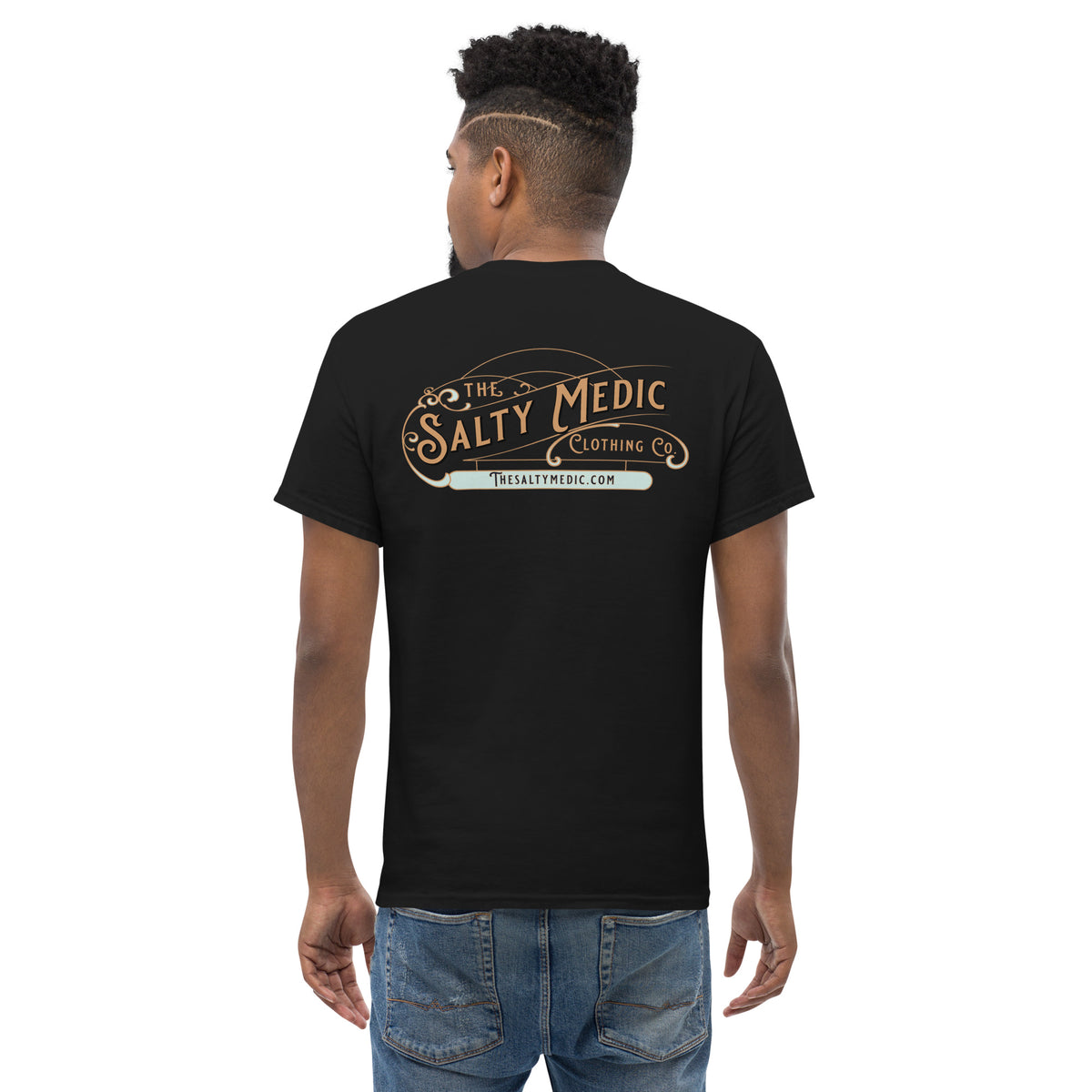 Off Duty, Save Yourself Tee Shirt | Salty Medic Clothing Co | First Responders Apparel