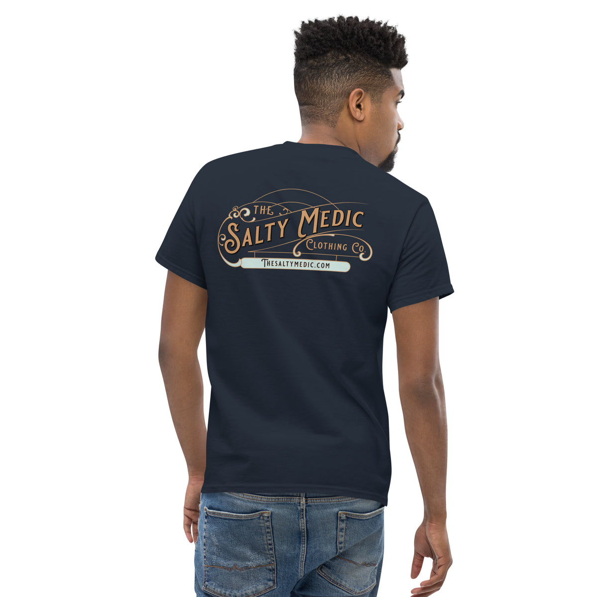 Off Duty, Save Yourself Tee Shirt | Salty Medic Clothing Co | First Responders Apparel