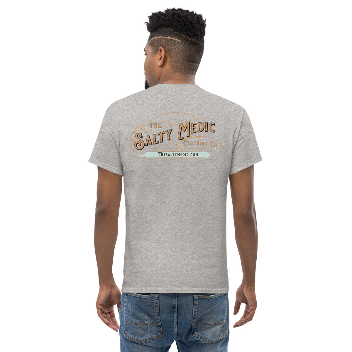 Off Duty, Save Yourself Tee Shirt | Salty Medic Clothing Co | First Responders Apparel