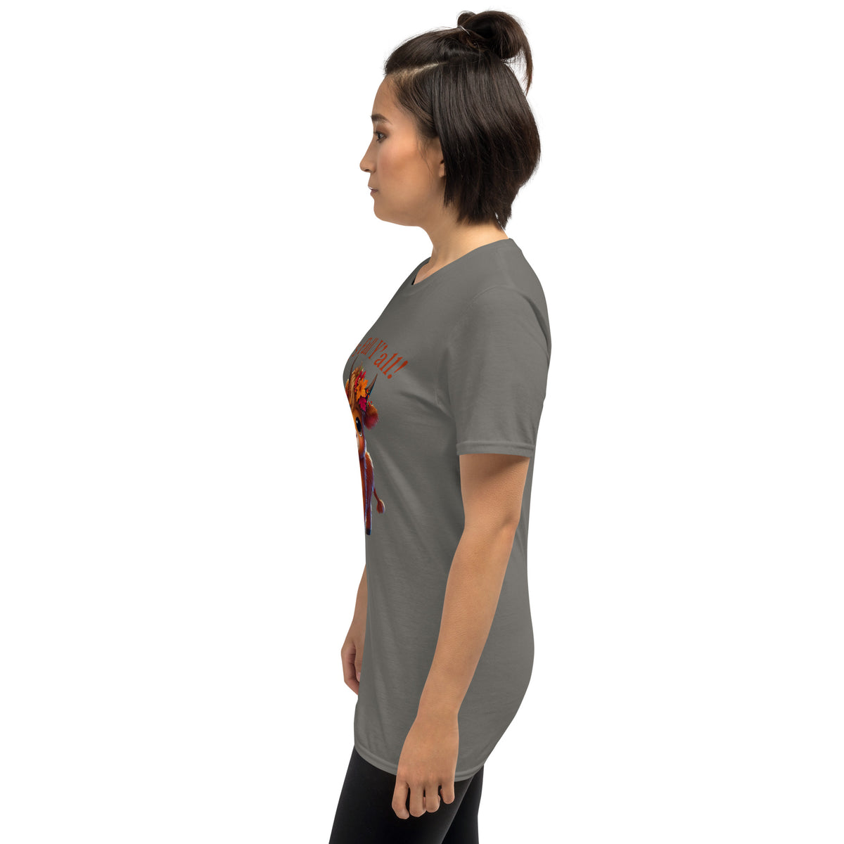 Salty Medic Clothing Co. Women’s Highland Cow Fall T-Shirt – "IT'S FALL Y'all!"