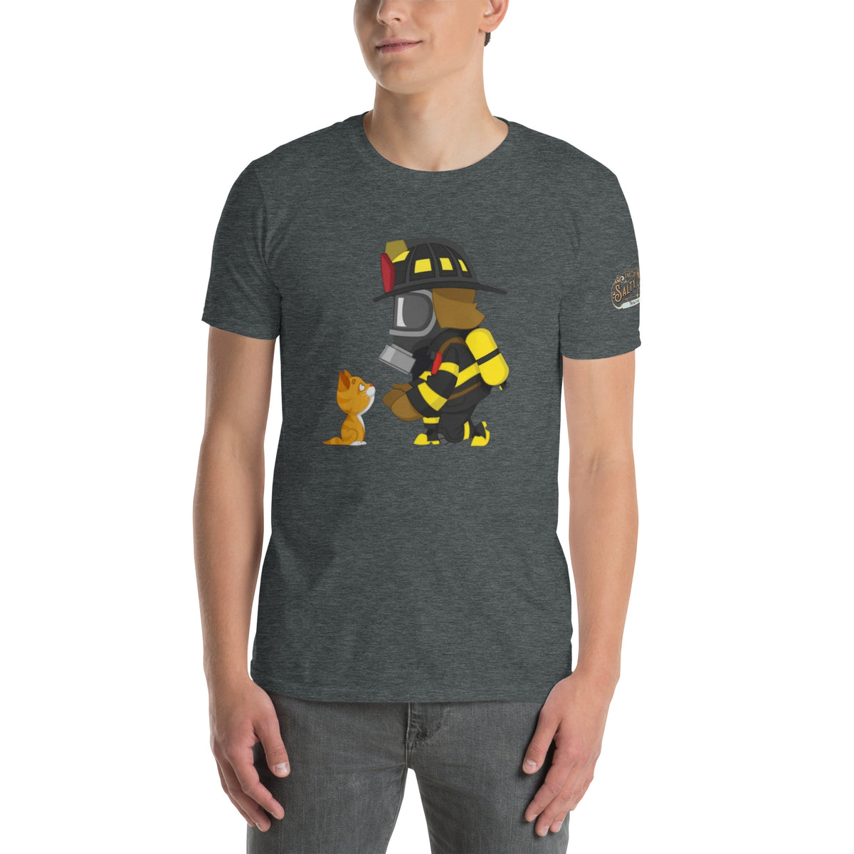 The Salty Medic Clothing Co's heartwarming "Hero & Companion" T-shirt